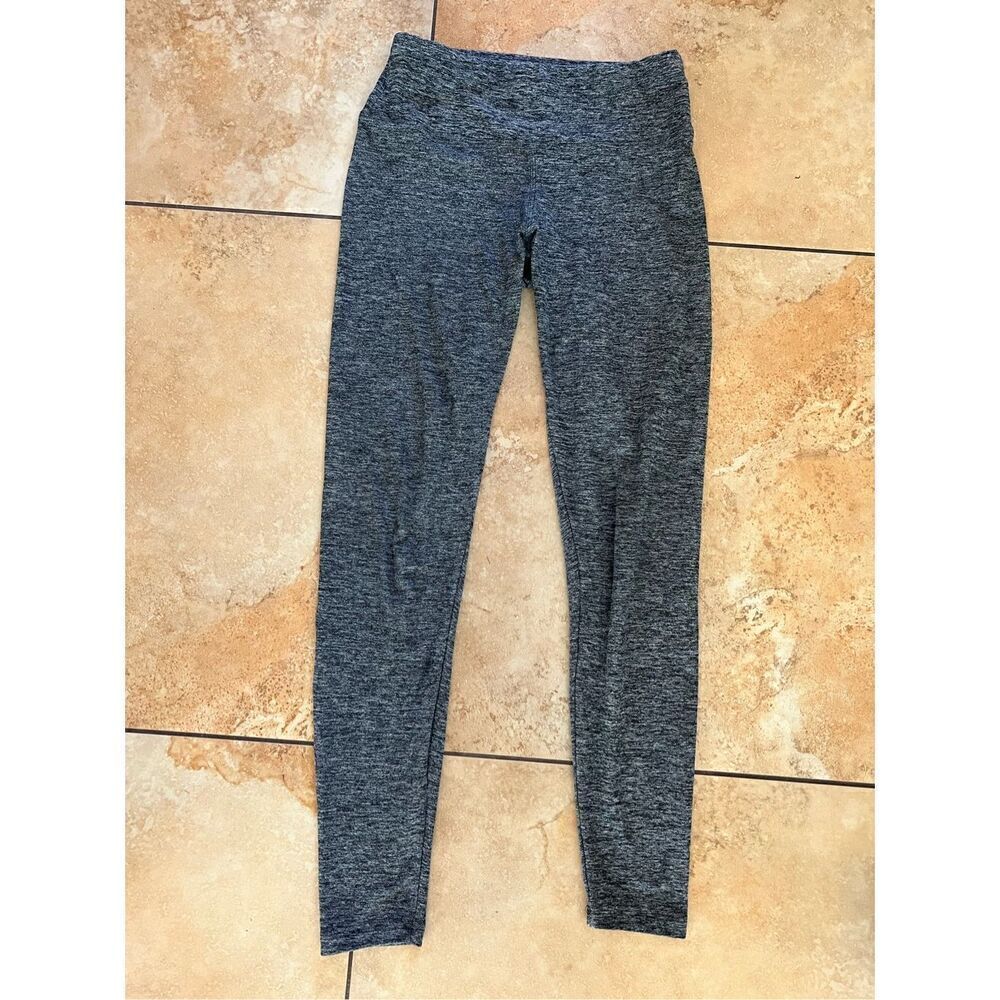 Express Heather Gray Gym Lounge Fitness Basic Stretch Leggings XS